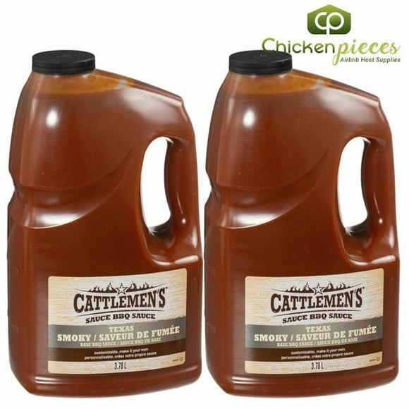 Cattlemen's BBQ Smokey Texas Style Sauce 3.78LT/1 Gallon