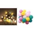 thumbnail image 4 of Luces de hadas Sunnimix 20 blanco 5cm olgante boda fiesta C_USB 3 metros, 4 of 8