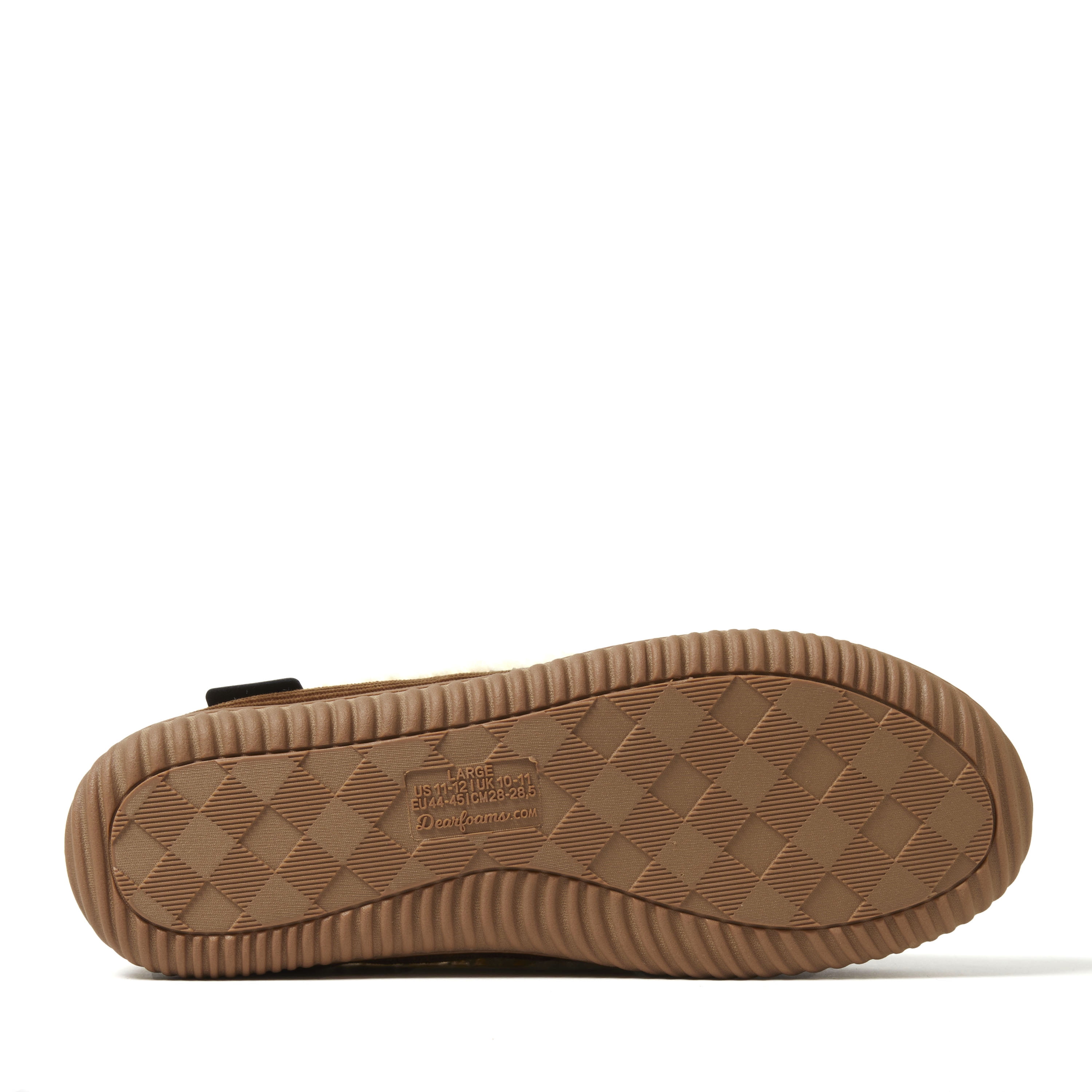 Dearfoams Cozy Comfort Men's Cozy Corduroy Moc Slippers