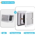 thumbnail image 3 of Ventilador Ventilación para Vehículos Recreativos 2 4 W 12 V Aire Silenciosa Unidireccional (01), 3 of 9