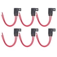 thumbnail image 3 of 6Pcs Inline Fuse Holder IP66 Waterproof 12AWG 30A Blade Wiring Harness for Boat Car, 3 of 22
