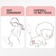 thumbnail image 5 of Bidé portátil de viaje Bidé portátil para inodoro Limpiador de limpieza perineal posparto de mano - para exteriores, camping, higiene personal (rosa), 5 of 5