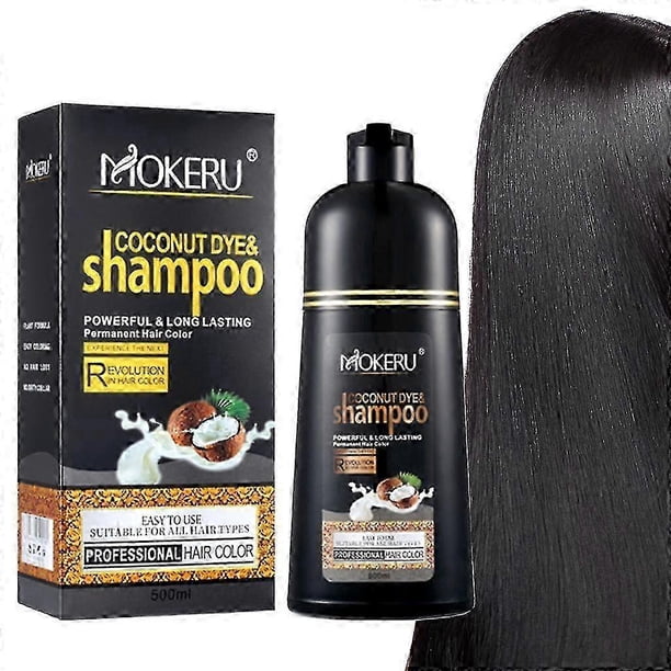 Hair Color Shampoo Coconut Hair Dye Shampoo Hair Instant Coloring In Minutes
