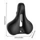 thumbnail image 4 of Sillín de bicicleta Asiento de bicicleta antideslizante Amortiguación para viajes largos (Negro L), 4 of 6