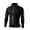 a-Black17150, variant on Men's Coat Autumn Winter Solid Color Running Basketball Training Jacket Long Sleeve Zipper High Necked Outdoor Coat For Outdoor Wear Stylish Outerwear
