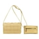 thumbnail image 2 of Bolsa de hombro casual para mujer Bolsa de embrague de moda con almohada acolchada simple (Amarillo) Likrtyny  Para Estrenar, 2 of 6