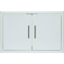 Blaze 25-in Stainless Steel Soft Close Double Access Door - BLZ-AD25-R-SC