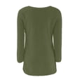 thumbnail image 5 of Bovemsi Womens Sweaters Casual Solid Long Sleeve Jumper Blouse Fall Sweaters, 5 of 5