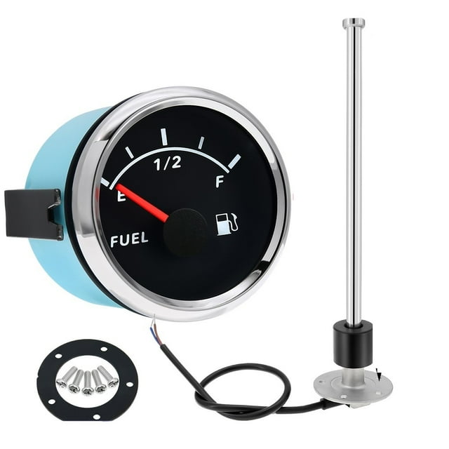 Stainless Steel Oil Liquid Tank Fuel Sender Unit Sensor+52mm Fuel Level Gauge 0-190ohm Fuel Level Sensor 100mm-1000mm For Car RV ,Easy to Install
