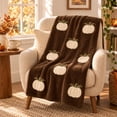 thumbnail image 4 of Christmas Flannel Throw Blanket 40"x60", Soft Microfiber Cozy Blanket for Couch Bed, Holiday Christmas Decorations Throw, 4 of 4