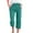 Dark Green, variant on High Waisted Pants Women Elastic Waist Sweatpants Women Womens Casual Wide Leg Pants plus Size Pant Patterned for Work Athletic Scrub Women's Solid Color Linen Blend 7/ 8 Loose Fit Casual Trous Blue L