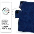 thumbnail image 6 of Dteck Wallet Case For Samsung Galaxy Tab A 8" SM-T290 (2019 Released),Magnetic Folio Retro Leather Card Holder Cover Kickstand Shockproof Protective ,Blue, 6 of 6