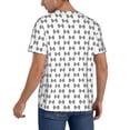 thumbnail image 2 of Hirioo Signal Icon for Men's Baseball T-shirt Shirts Short Sleeve Casual Summer Button Stretch T Shirts,Size S-4XL-XX-Large, 2 of 7