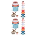 thumbnail image 3 of VONKY Kids Toy For Preschoolers Cute And Playful Stacking Cup Set Low Maintenance Plastic Bathtub Toy Stacking Stacking Toy 2Set, 3 of 6