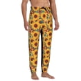 thumbnail image 4 of Kdxio Colorful Bohemian Sunflower Pattern Joggers,Sweatpants for Men with Pockets-XX-Large, 4 of 5