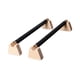 thumbnail image 3 of 2 barras paralelas de flexiones para entrenamiento para hombres y mujeres, asas de flexiones de madera resistentes 50 cm, 3 of 9