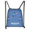thumbnail image 1 of Disney-mochila con cordón de Lilo & Stitch para estudiante, Bolsa Escolar con bolsillo, regalo de Navidad23 Fivean unisex, 1 of 2
