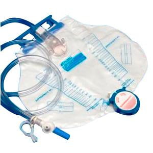 Gravity Drainage Bag - Curity Dover Anti-Reflux Drainage Bag 2,000 mL, 1 Each