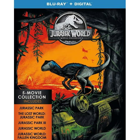 Jurassic World: 5-Movie Collection (Blu-ray + Digital Copy)
