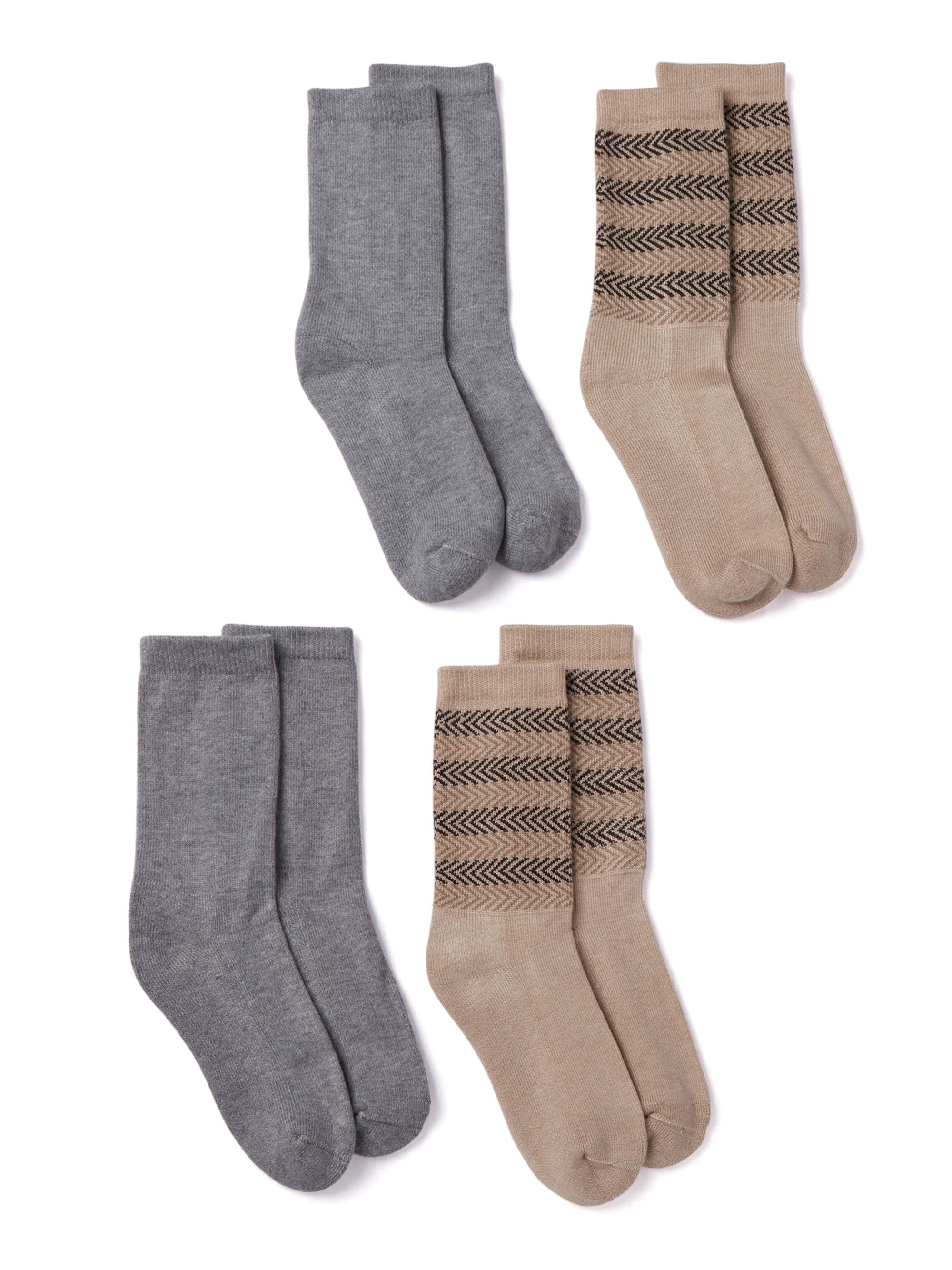 No Nonsense Geo Stripe Pattern Mid Calf 