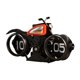 thumbnail image 1 of Reloj giratorio creativo, reloj mecánico, reloj de mesa, reloj con cambio de página automático motocicleta, 1 of 9