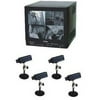 Q-see QM14QD4B Monitor & 4 Camera Systems with 12 IR