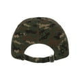 thumbnail image 3 of Valucap - Adult Bio-Washed Classic Adjustable buckle Dad’s Cap, Green Digital Camo, 3 of 3