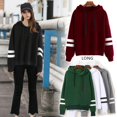 thumbnail image 5 of Honganda Sweat à Capuche à Manches Longues pour Femmes, Manteau à Capuche, Pull, 5 of 5