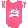 thumbnail image 3 of Inktastic My Grandma Loves Me Unicorn Girls Baby Bodysuit, 3 of 5