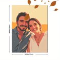 thumbnail image 3 of Couple Portrait Decor Canvas Wall Art 15.75x11.81 Inches, 3 of 8