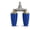 Blue(Dual Head), variant on Dual/Triple Turbo Nozzle Pressure Washer,360° Rotating 4000 PSI,Portable 1/4" Quick Connect Nozzle