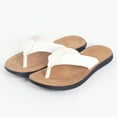 thumbnail image 6 of IUJSOY Flip Flops for Men Arch Support Slides Casual Summer Beach Shoes Open Toe Thong Sandals, 6 of 6