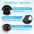thumbnail image 3 of Uxcell Tape Dispenser Core and Blade, Replacement Core, Wheel and Replacement Blade for 20032 Tape Dispenser for Home Office Warehouse Wrapping Packaging Mailing Shipping, 3 of 7