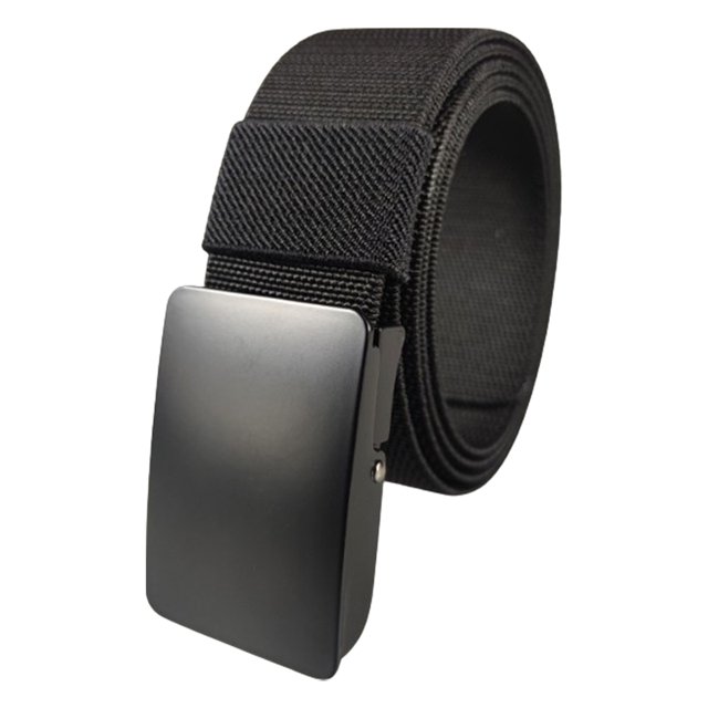 Cinturón para hombre con correas de lona transpirable para pantalones de vestir de golf informales