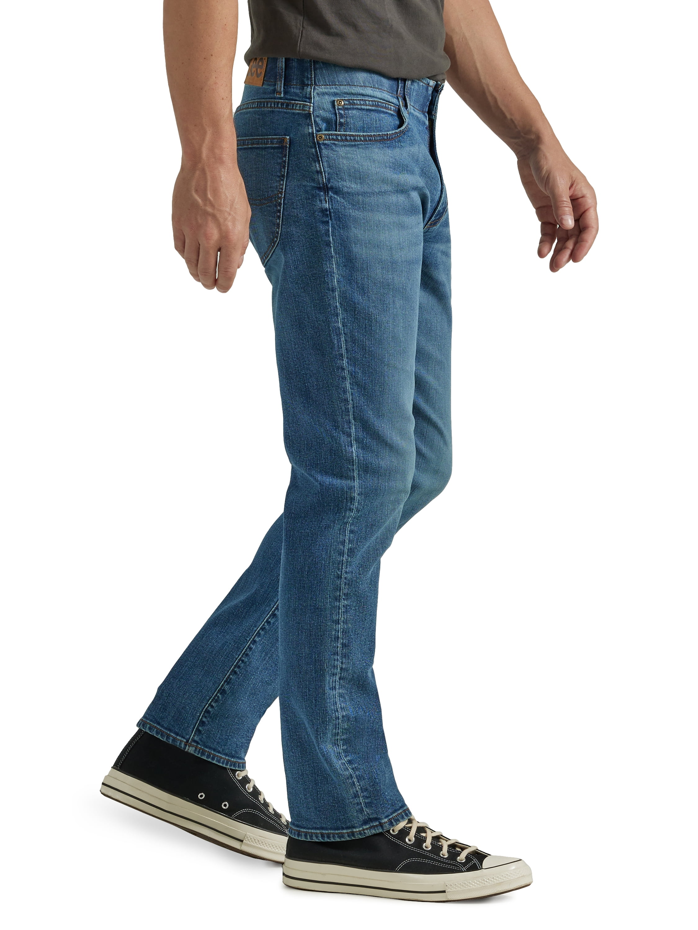 Lee Men's Straight Tapered Denim Jean