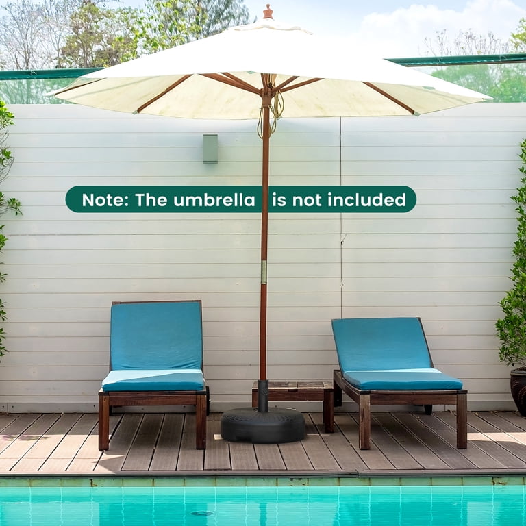 cafe patio umbrella Printed Market Umbrellas Frame and Canopy / 22lb Heavy Duty Base & Waterbag Treasure Garden 6' Replacement one umbrella is the Color:Blast Off Blue brown-travel-organizers:cacao;
