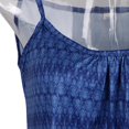 thumbnail image 3 of tops de las mujeres Túnica de Mujeres Pliegues Plisados ​​frente Plisado Fresco Corto - Azul se describe Azul S Magideal tops de las mujeres, 3 of 7