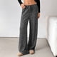 thumbnail image 4 of WILLBEST Pantalones Casuales de Lino Ajustados para Mujer, con Cintura Elástica y Cordón Ajustable para Mayor Comodidad y Estilo. Chica, 4 of 8