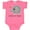 Hot Pink, variant on Inktastic Loved by Nana Grandchild Elephant Boys or Girls Baby Bodysuit