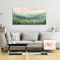 thumbnail image 6 of HFDF Floral Landscape Canvas Wall Art 30 x 58 Poppies Mountain Valley Home Decor Art Prints for Living Room Bedroom Office Ready to Hang 18x12inch Framed, 6 of 6