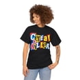 thumbnail image 2 of Cereal Killer T-shirt in Ransom Note Style Funny Unisex Heavy Cotton Tee, 2 of 5
