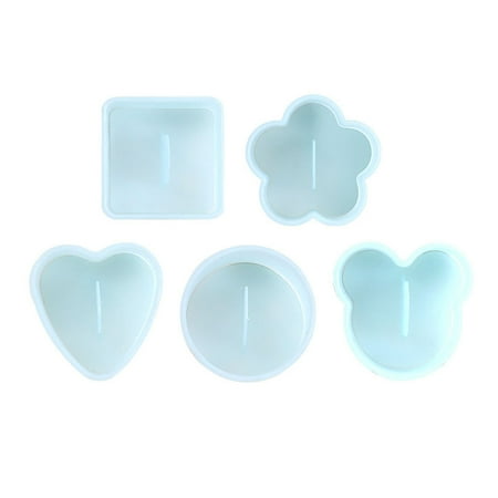 

HUAQUE 1 Set DIY Japanese Children Rice Ball Mold Food Grade Press Design Cute Bear Blossom Heart Shaped Sushi Mold Kitchen Accessories