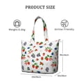 thumbnail image 4 of Weekender Bags for Women,Travel Duffel Bag Overnight Bag Strawberry Fruit Sports Gym Tote Bag for Short Trips, 4 of 5