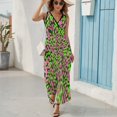 thumbnail image 6 of Leopard Print Pattern Art Sleeveless Dress Women's Summer Suit Dresses for Women 2025 Luxury Party Dress, 6 of 7