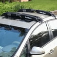 thumbnail image 3 of Amdohai Universal Auto Soft Car Roof Rack Outdoor Rooftop Luggage Carry Load 60kg Baggage Easy Fit Removable 600D Oxford & PVC, 3 of 8