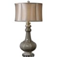thumbnail image 2 of Uttermost Lampe de Table en Céramique Craquelée Racimo en Gris, 2 of 2