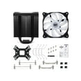 thumbnail image 4 of darkFlash Darkair Plus Addressable RGB CPU Air Cooler 4 Heatpipes Double 120MM 4Pin PWM Fan ARGB Tower CPU Air Cooler, 4 of 4