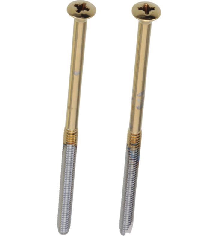 Delta Screws (2) - Extra Long - Escutcheon Trim Matte Black