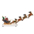 thumbnail image 4 of Kurt Adler 7-Inch Battery-Operated LED Santa with Sleigh Table Piece, 4 of 4