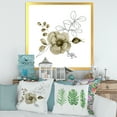 thumbnail image 3 of Designart 'Eucalyptus Branches With Anemone Bouquet Flower II' Traditional Framed Art Print, 3 of 4